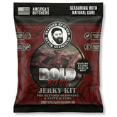 Bearded Butcher Bold Blend jar for easy, flavorful jerky seasoning