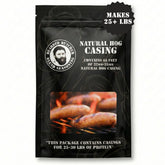 Bearded Butchers natural hog casings 32-35mm, ready-to-stuff for homemade sausages