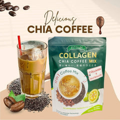 Beauty Milk FITGUM coffee served in a mug with creamy swirl.