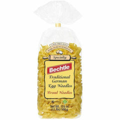 Bechtle Egg Noodles Broad Pasta packaging, ideal for quick weeknight dinners.