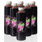 BEET IT Organic Beet Juice bottle ready for morning consumption