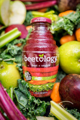 Beetology Variety Pack six bottles group shot showcases convenient ready-to-drink set.