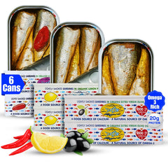 BELA wild caught sardines piri-piri tin for quick meals