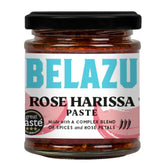 Belazu Rose Harissa 170g jar adds smoky depth to grilled dishes