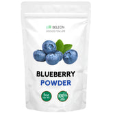 Beleon Blueberry Powder bottle close-up for baking flavor enhancement.