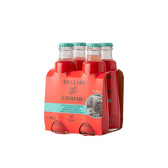 Bellini Cipriani white peach bellini mix bottle for refreshing mocktails.