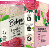 Belvoir Farm Elderflower & Rose Sparkling Lemonade can close-up, refreshing option for gatherings