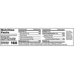 BEN'S ORIGINAL enriched rice with iron and vitamins for balanced dinners