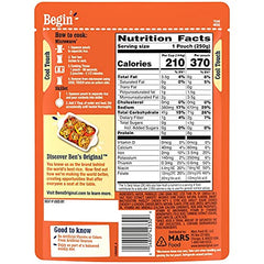 BEN'S ORIGINAL Ready Rice pouch heats in 90 seconds for effortless sides