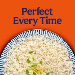 BEN'S ORIGINAL Ready Rice Basmati beside curry, illustrating versatile side or base.