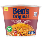 BEN'S ORIGINAL Spanish Style Rice single-serve cup for quick meals and snacks.