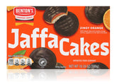 Benton's Jaffa Cakes: soft-baked cake and fruity centre with dark chocolate.
