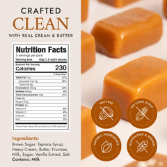 Bequet Classic Caramels individually wrapped for gifting and sharing