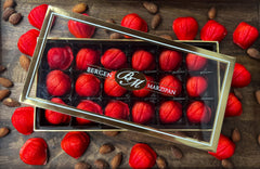 Bergen Marzipan individually wrapped treats preserve freshness for sharing