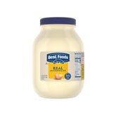 Best Foods Real Mayonnaise jar front view, rich, creamy texture for sandwiches