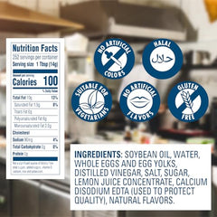 Best Foods Real Mayonnaise pour bottle, smooth emulsion for dressings