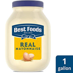 Best Foods Real Mayonnaise on a sandwich for creamy spread