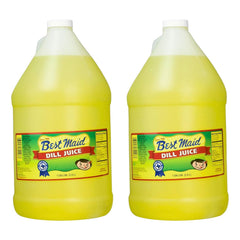 Best Maid Dill Juice 1-gallon bottle showing bold dill flavor for sipping