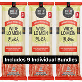 Best of Thailand Noodles 3-pack packaging ideal for quick weeknight meals.