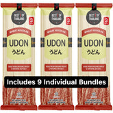 Best Of Thailand Noodles Udon 3-pack front view for quick weeknight meals.