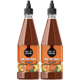 Best of Thailand Pad Thai Sauce bottle front highlighting authentic flavor for noodles