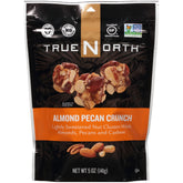BESTCROF True North Nut Clusters packaging highlights convenient 5 oz size.