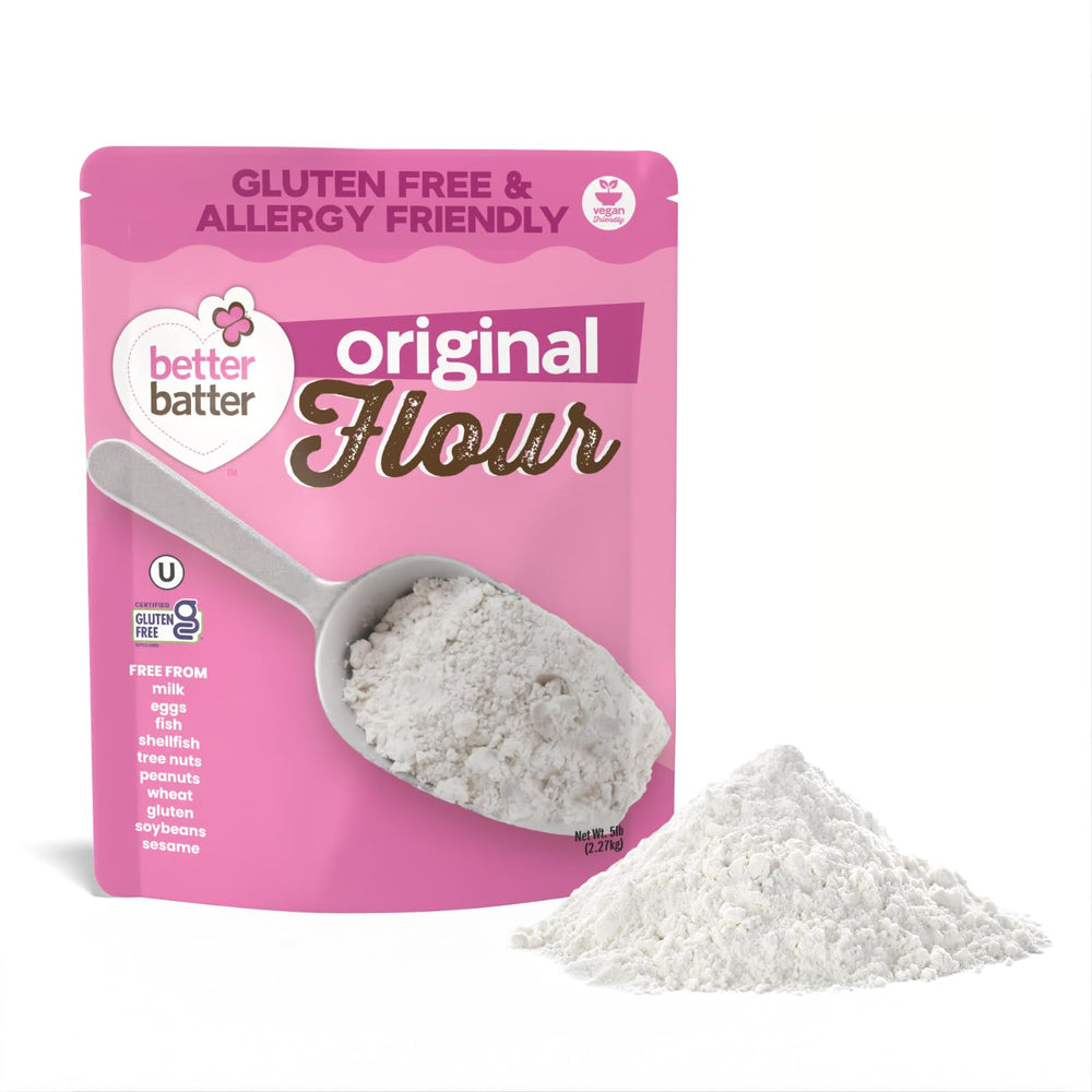 Better Batter Original Blend 5lb bag for easy gluten-free baking at home.