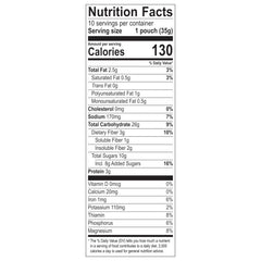 Better Oats apples and cinnamon pouch with measuring line ensures perfect portions.