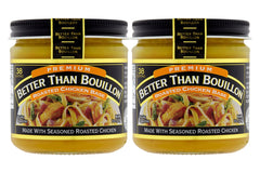 Better Than Bouillon roasted chicken base jar boosts flavor with rich aroma.