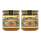 Better Than Bouillon Vegetarian No Chicken Base jar on the kitchen counter for easy flavor prep.