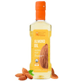 BetterBody Foods almond oil bottle, neutral flavor for dressings and cooking.
