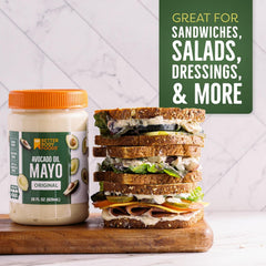BetterBody Avocado Oil Mayo potato salad, creamy binder with subtle avocado notes.