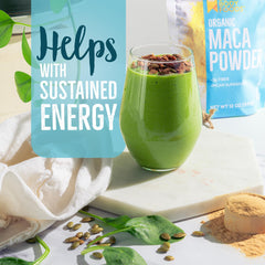 BetterBody Foods Maca jar highlights convenient gelatinized formula