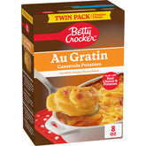 Betty Crocker Au Gratin Twin Pack box ready for family meals