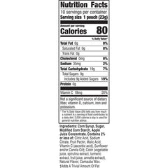 Betty Crocker Bluey Fruit Snacks pouches ideal for school lunchboxes and quick treats.