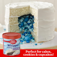 Betty Crocker frosting enhances cakes, cupcakes, and cookies.