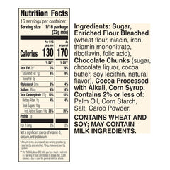 Betty Crocker Delights Supreme Chocolate Chunk Brownie Mix dry blend with chocolate chunks for rich flavor