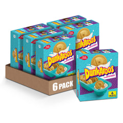 Betty Crocker Dunkaroos vanilla cookies with rainbow frosting for a fun lunchbox snack.