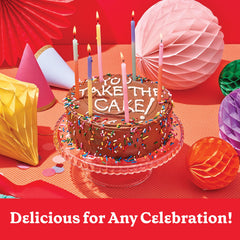 Gluten-free Betty Crocker frosting topping cookies with a glossy finish