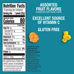 Betty Crocker Moana fruit-flavored gummies with character shapes for kid-friendly snacking.