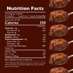 Betty Crocker Mug Treats fudge frosting visible, ready to enjoy in minutes