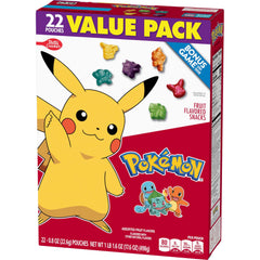 Pokemon Fruit Snacks ready for a school lunchbox idea