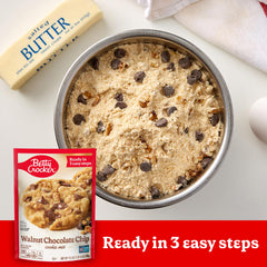 Betty Crocker mix ingredients show simple pantry-ready baking options.