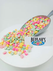 Beulah's Candyland mints on a surface, ideal for gift tins and bulk stocking.