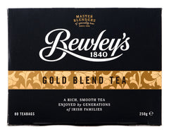 Bewley's Gold Blend tea bags pack for premium morning ritual