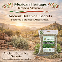 B-Experts Estafiate tea brew in a cup with steam and inviting aroma