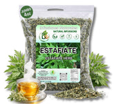 B-Experts Estafiate tea leaf closeup showing natural herbal quality for infusion