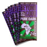 Beyond Good 92% cocoa dark chocolate bars six-pack for snacking or baking