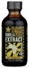 Beyond Good Madagascar vanilla extract bottle in amber glass for rich baking flavor