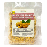 Beyond Nature dry roasted peanuts unsalted 2 lb front-pack, pantry-friendly snack.